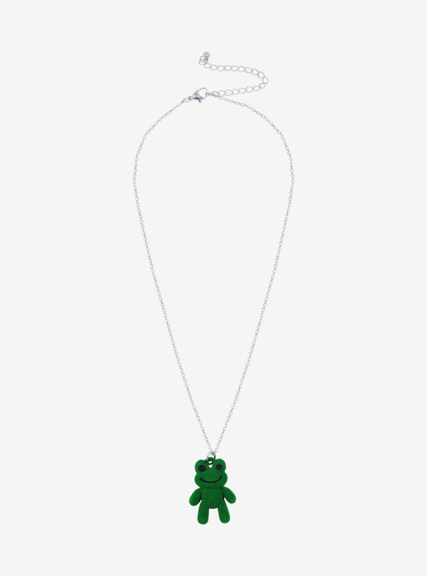 Frog Pendant Necklace, , hi-res