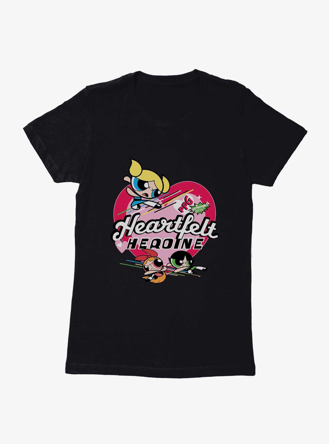 The Powerpuff Girls Heartfelt Heroine Womens T-Shirt, , hi-res