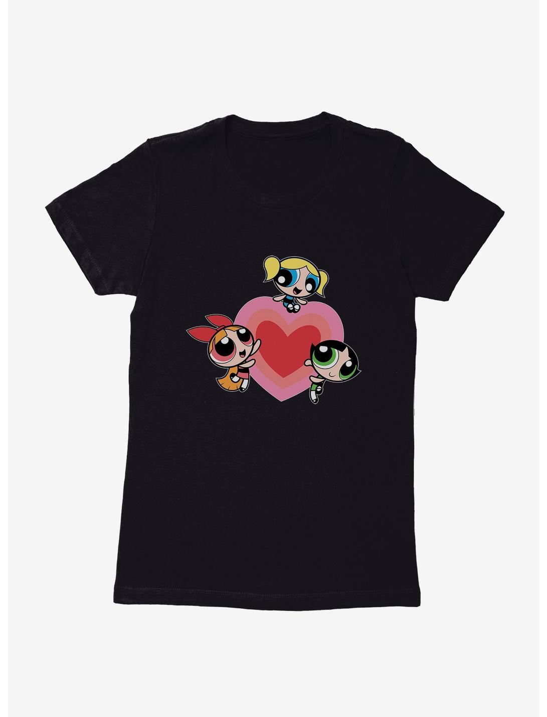 The Powerpuff Girls Heart Glow Womens T-Shirt, , hi-res