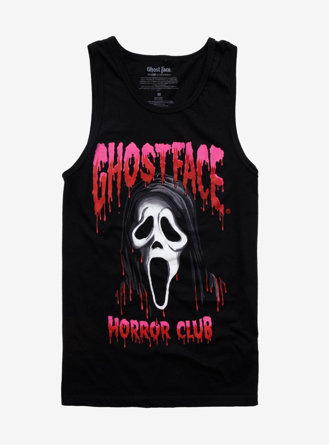 Scream Ghost Face Horror Club Tank Top, MULTI, hi-res