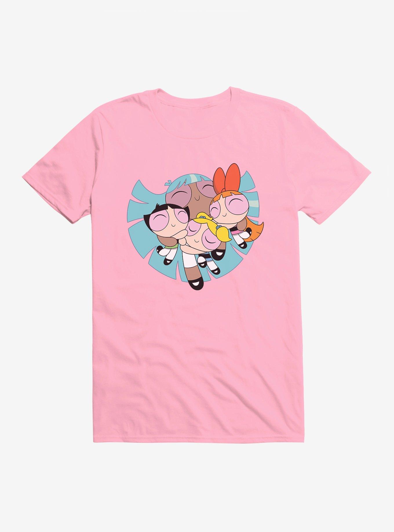 The Powerpuff Girls Group Hug T-Shirt, CHARITY PINK, hi-res