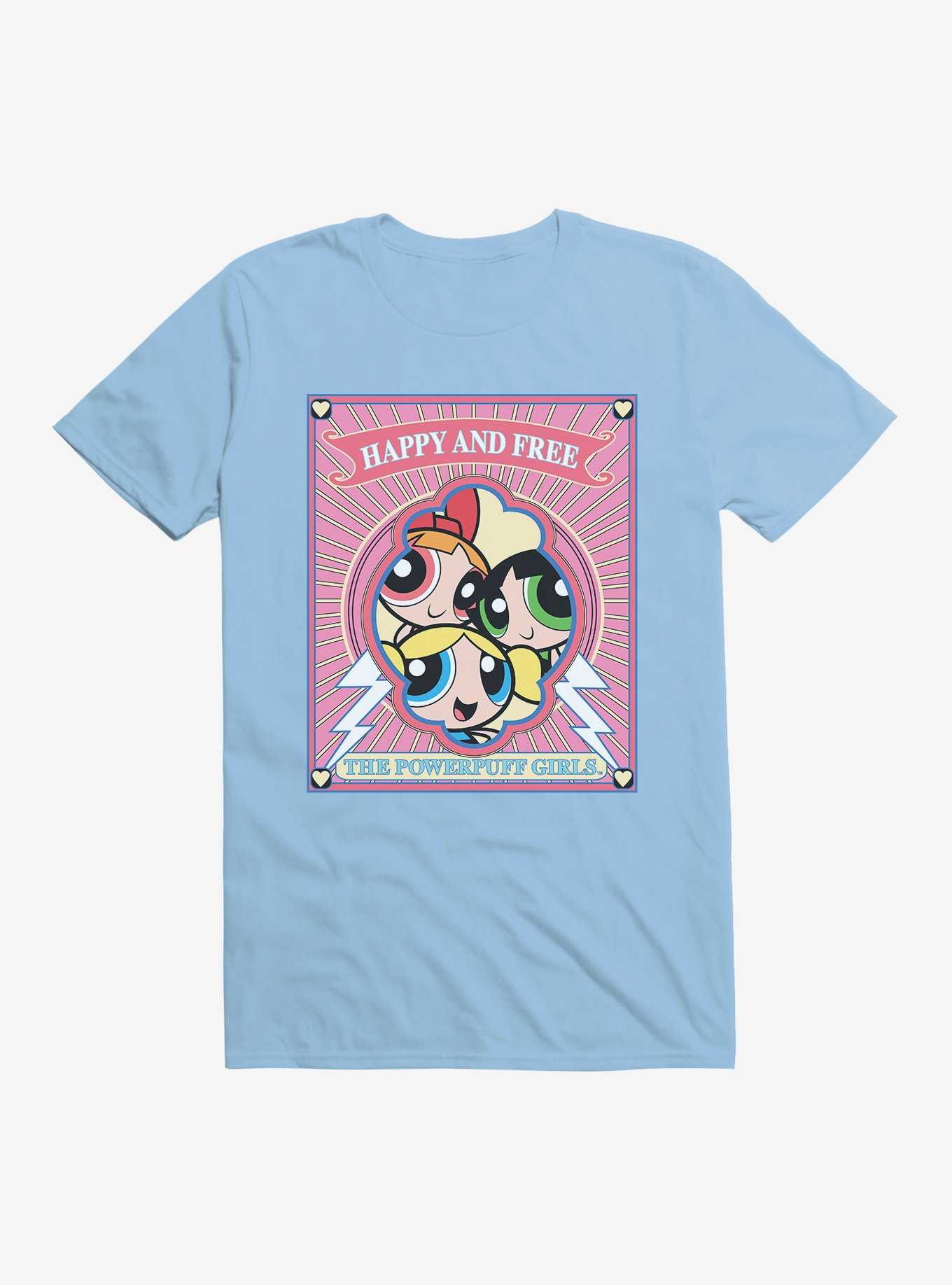 The Powerpuff Girls Happy And Free T-Shirt, , hi-res