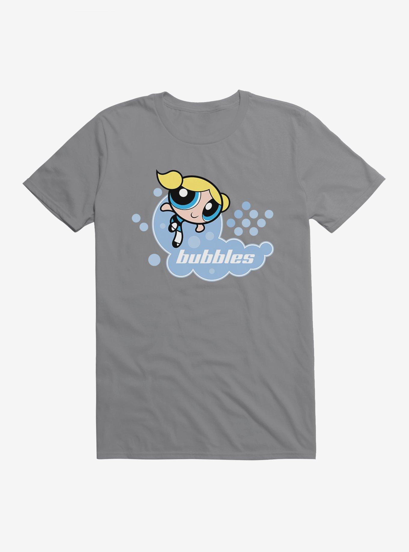 The Powerpuff Girls Bubbles Pose T-Shirt, STORM GREY, hi-res