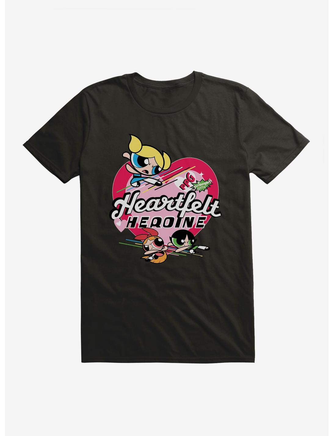 The Powerpuff Girls Heartfelt Heroine T-Shirt, BLACK, hi-res