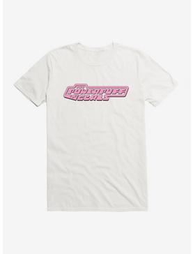 The Powerpuff Girls Pink Logo T-Shirt, WHITE, hi-res