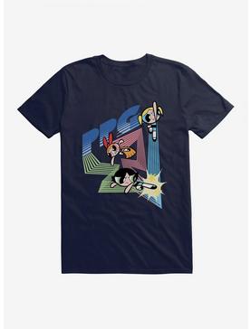 The Powerpuff Girls Ppg Action Pose T-Shirt, , hi-res