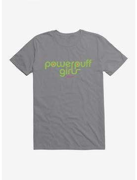 The Powerpuff Girls Retro Logo T-Shirt, STORM GREY, hi-res