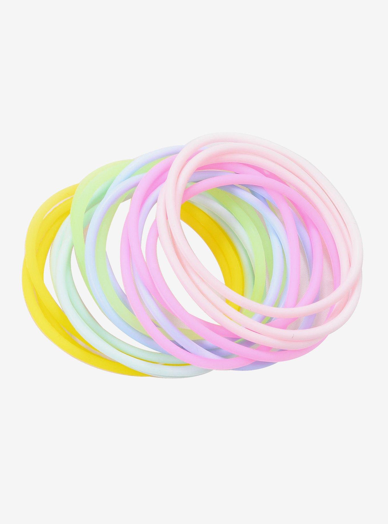 Pastel Jelly Bracelets Hot Topic