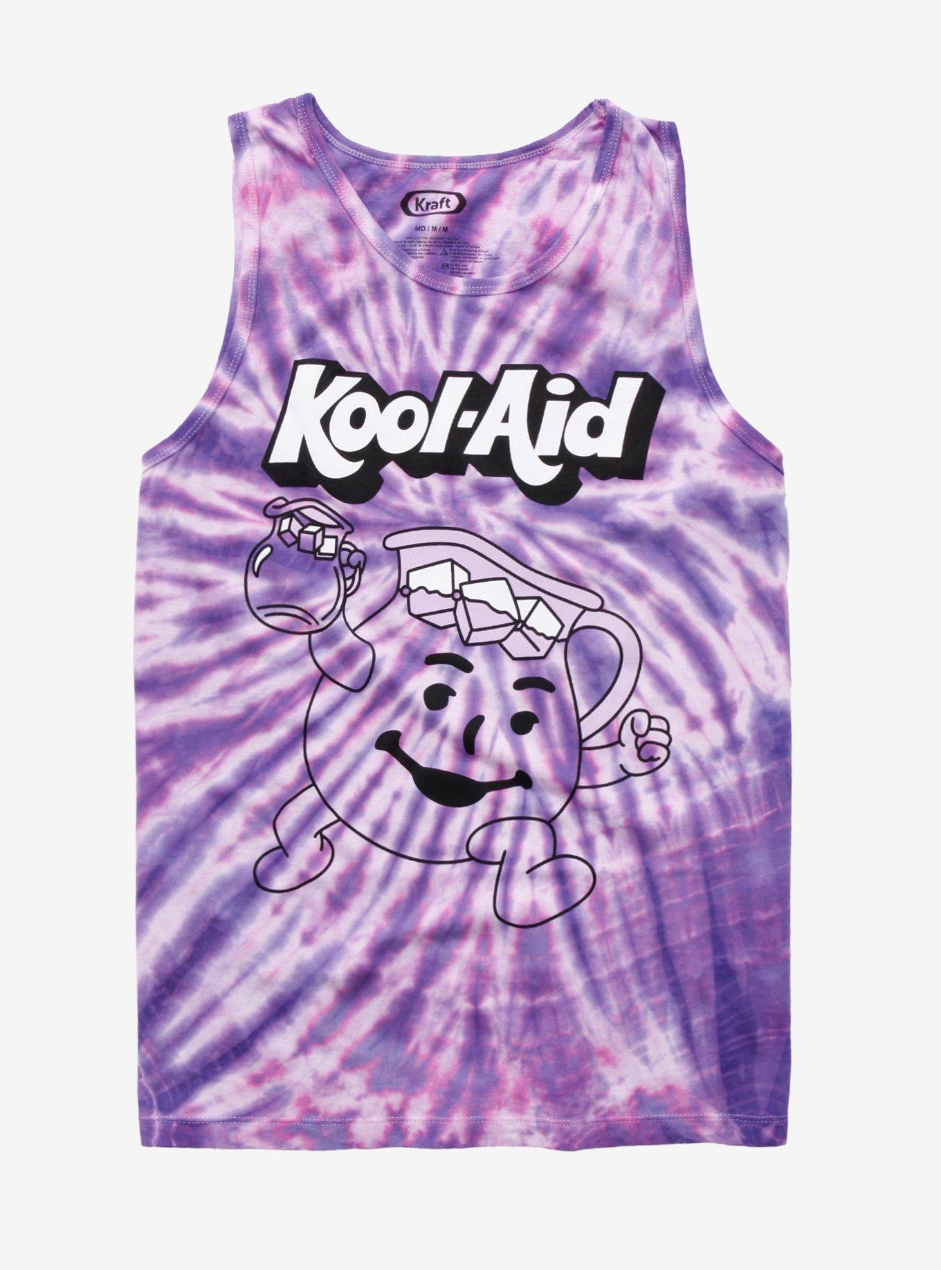 KoolAid Man Purple TieDye Tank Top