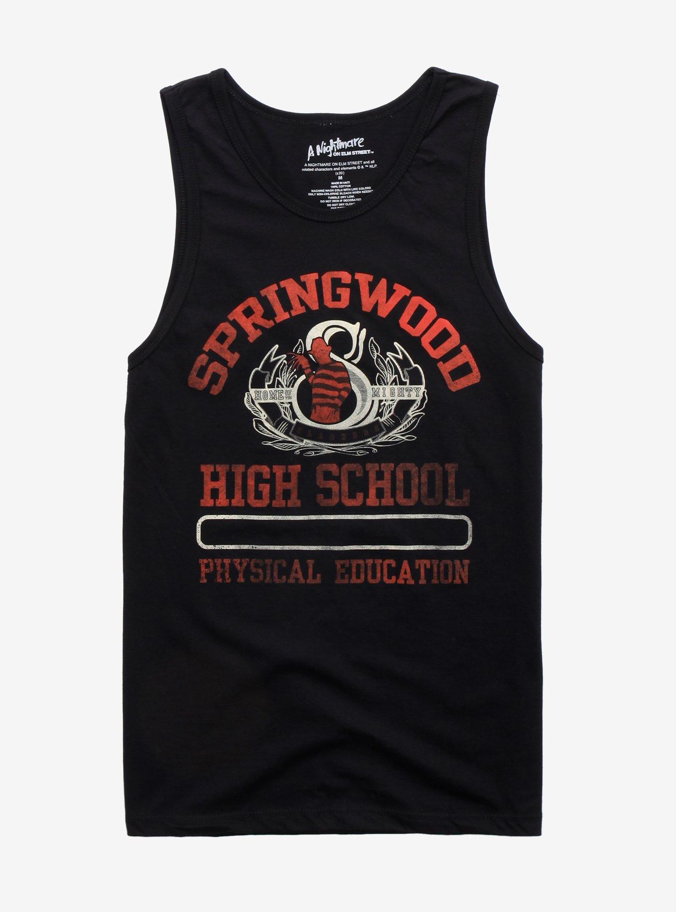 A Nightmare On Elm Street Springwood High Tank Top, MULTI, hi-res