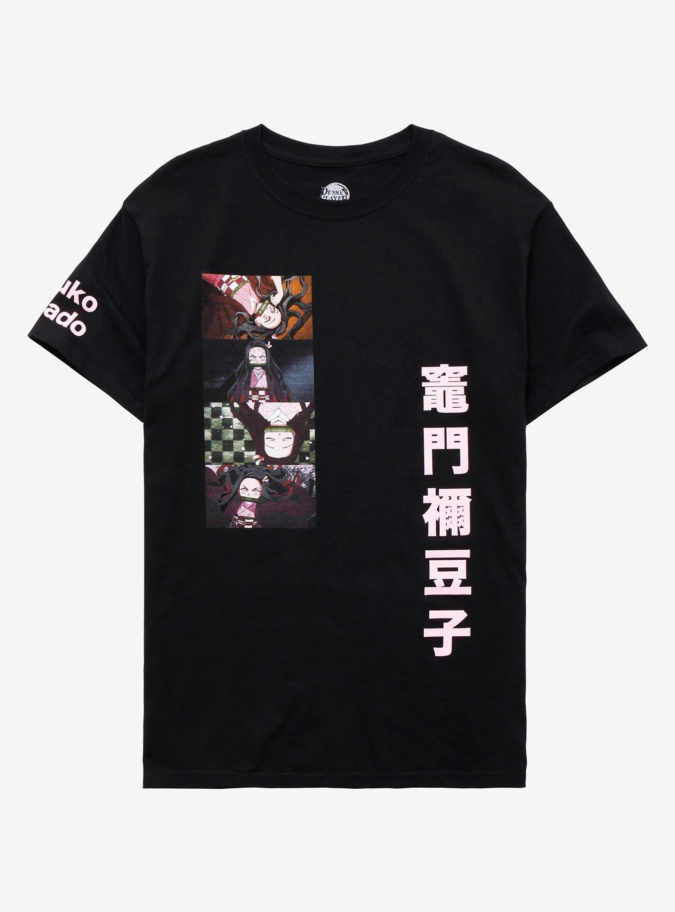 Demon Slayer: Kimetsu No Yaiba Nezuko Stack Boyfriend Fit Girls T-Shirt, MULTI, hi-res