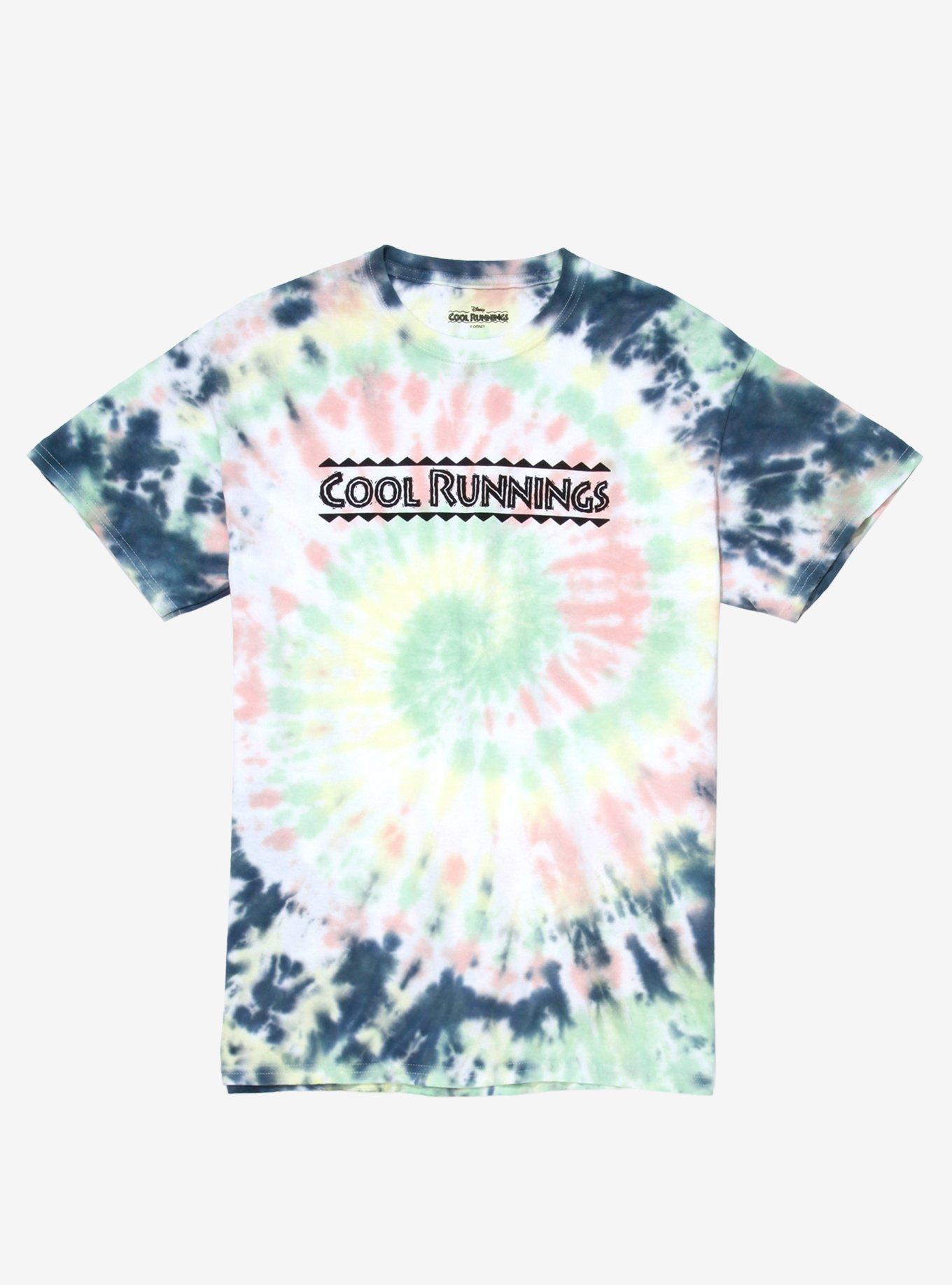 Cool Runnings Logo Tie Dye Boyfriend Fit Girls T Shirt Hot Topic