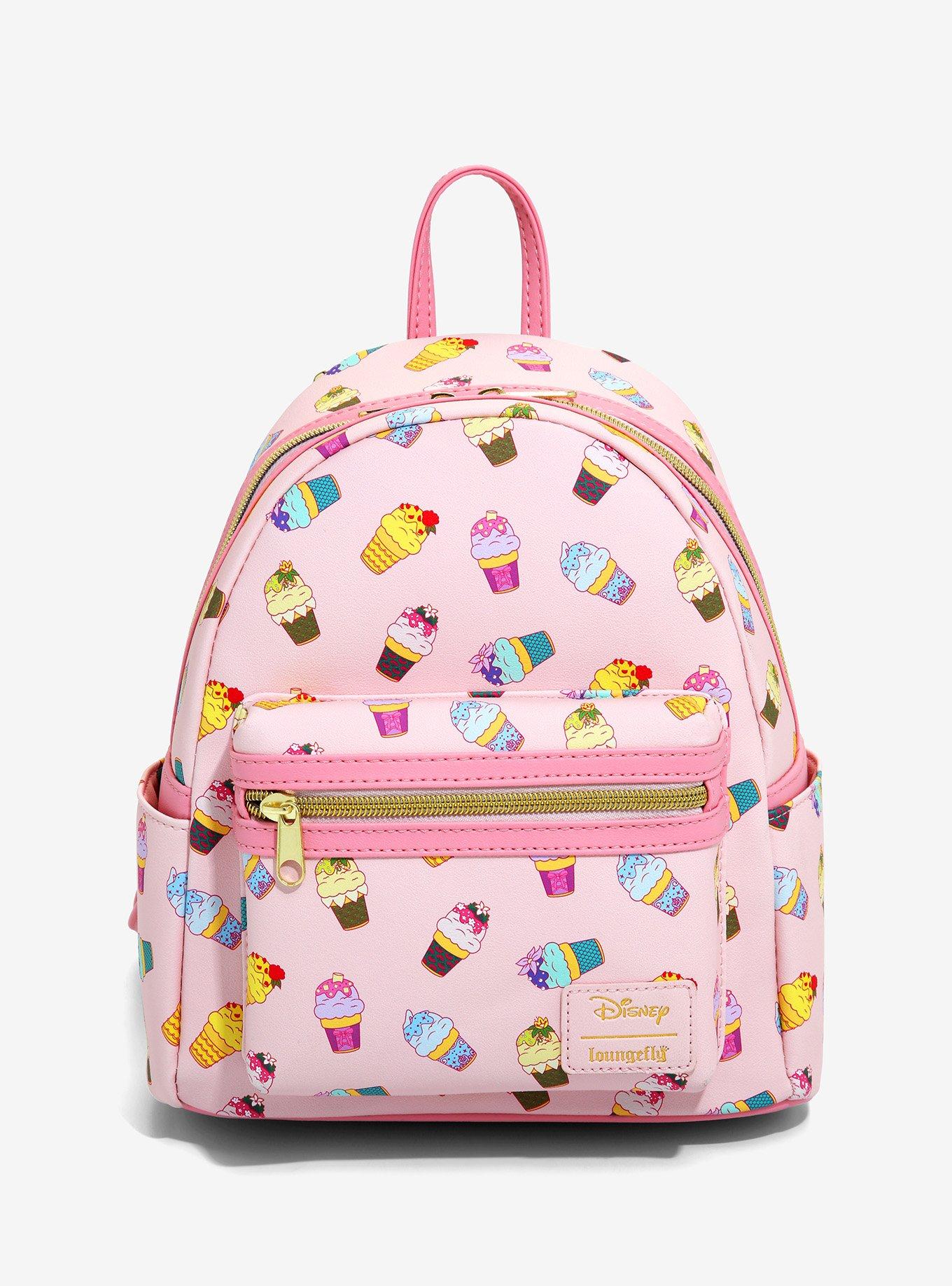 Loungefly Disney Perfectly Pink Princesses Exclusive Mini Backpack NWT