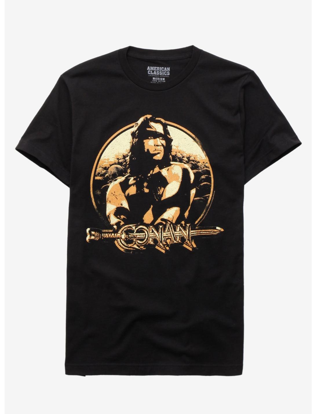 Conan The Barbarian T-Shirt, BLACK, hi-res