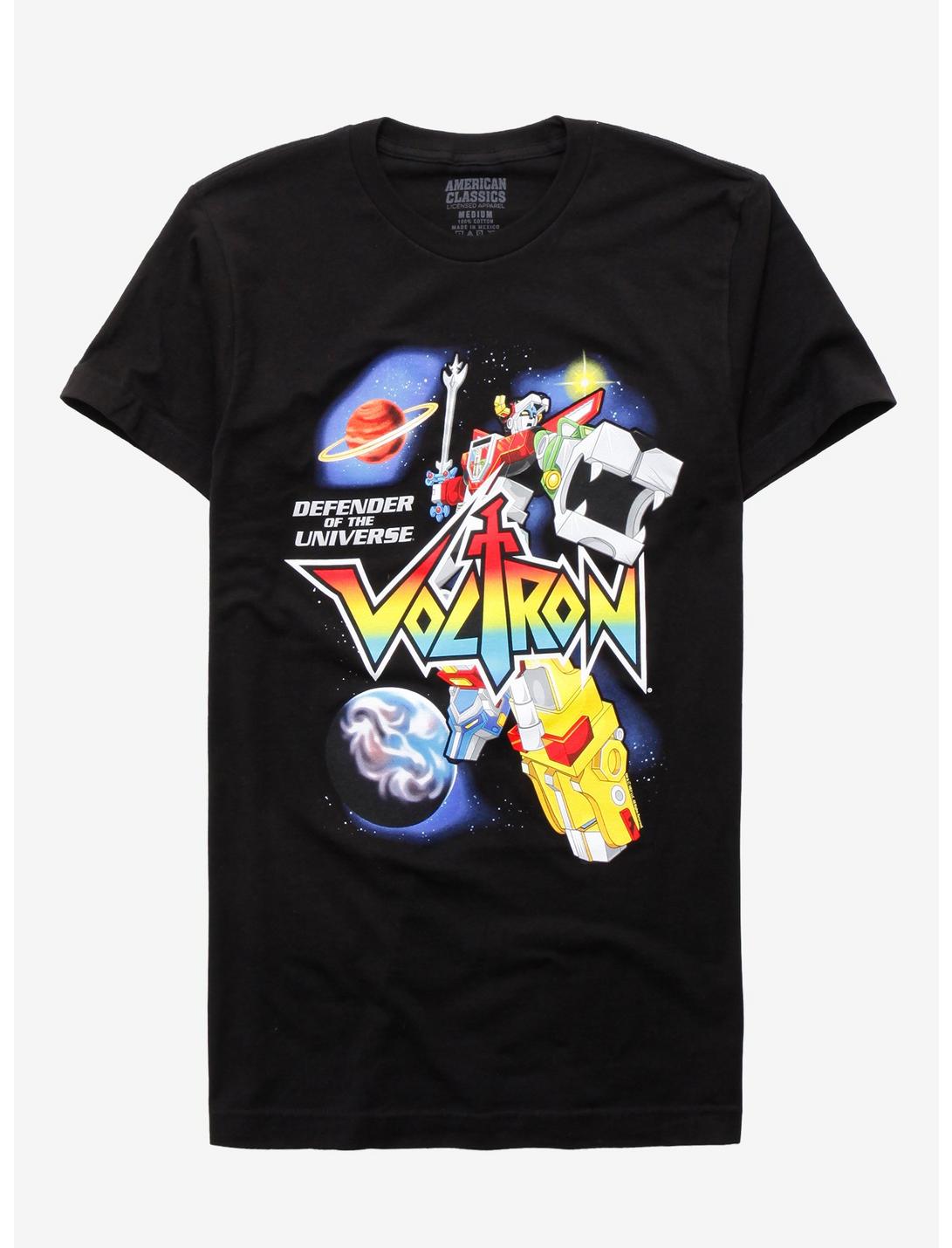 Voltron: Defender Of The Universe Classic T-Shirt, BLACK, hi-res