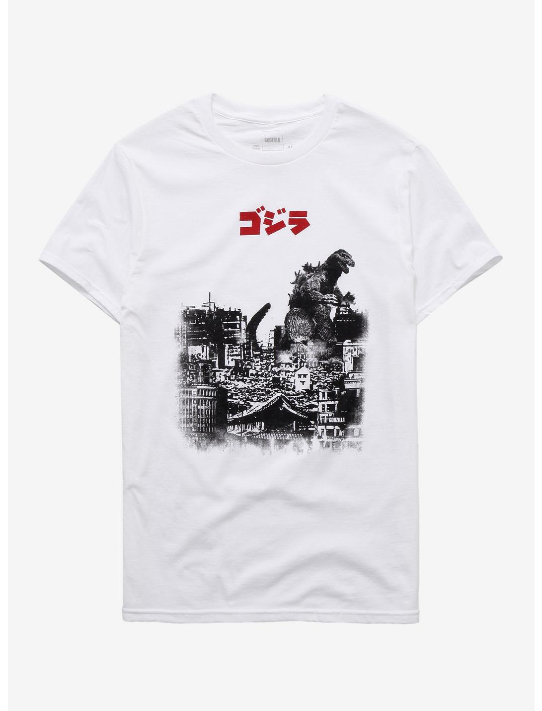 Godzilla Rubble City T-Shirt, WHITE, hi-res