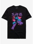 Soul Eater Neon Death The Kid T-Shirt, BLACK, hi-res