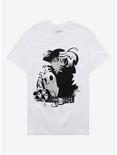 Soul Eater Black & White Death The Kid T-Shirt, WHITE, hi-res