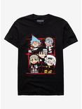 Soul Eater Chibi Characters T-Shirt, BLACK, hi-res