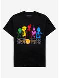 Soul Eater Character Colors T-Shirt, BLACK, hi-res