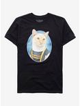 Doctor Who Thirteenth Doctor Cat T-Shirt, BLACK, hi-res