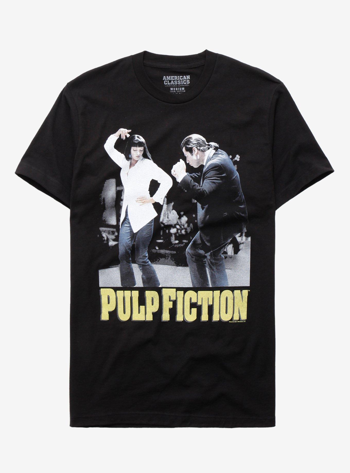 Pulp Fiction Dance T-Shirt, BLACK, hi-res