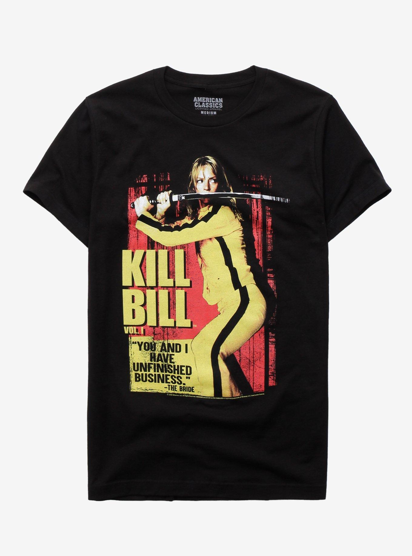 Kill Bill Vol. 1 Poster T-Shirt, BLACK, hi-res