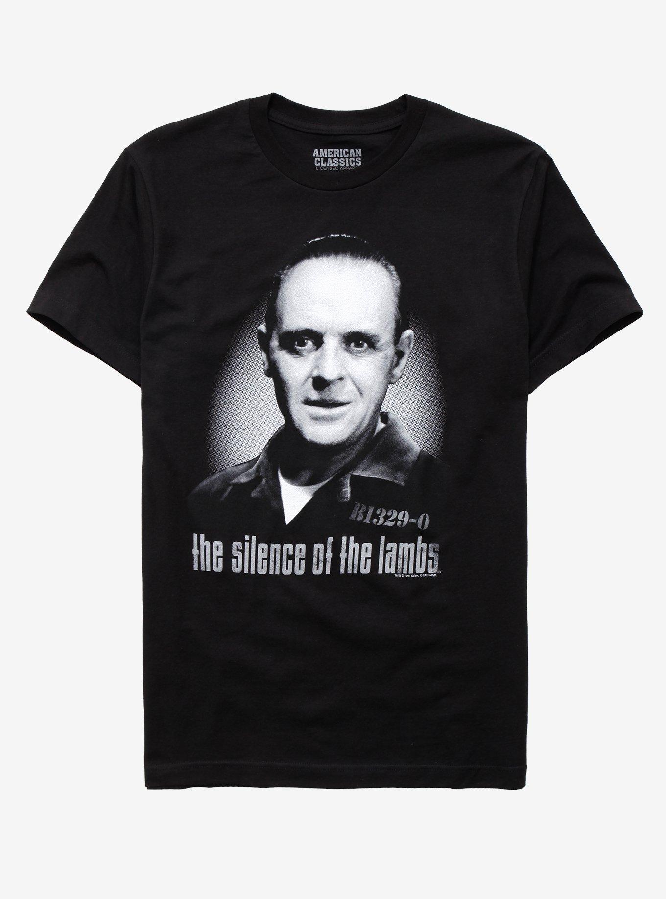 The Silence Of The Lambs Hannibal Face T-Shirt, BLACK, hi-res