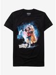 Back To The Future II Poster T-Shirt, BLACK, hi-res