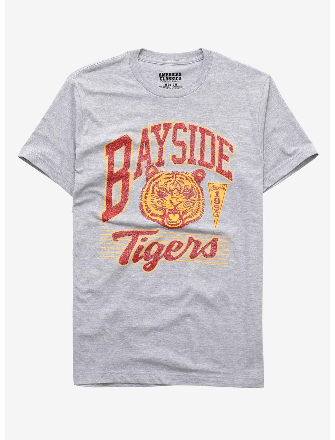 Saved By The Bell Bayside Tigers T-Shirt, HEATHER, hi-res