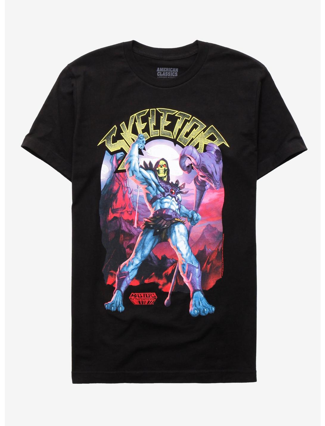 Masters Of The Universe Skeletor Metal T-Shirt, BLACK, hi-res