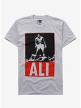 Muhammad Ali Black & Red Print T-Shirt, HEATHER, hi-res