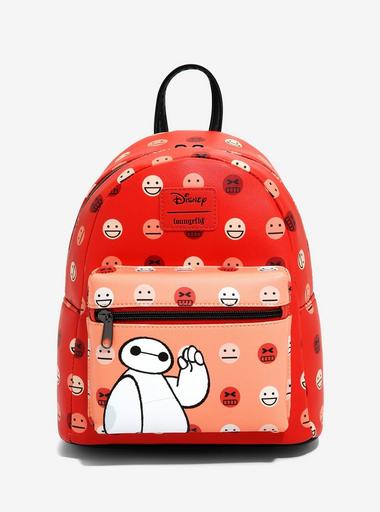 Loungefly Disney Big Hero 6 Faces Mini Backpack | Hot Topic display picture 1