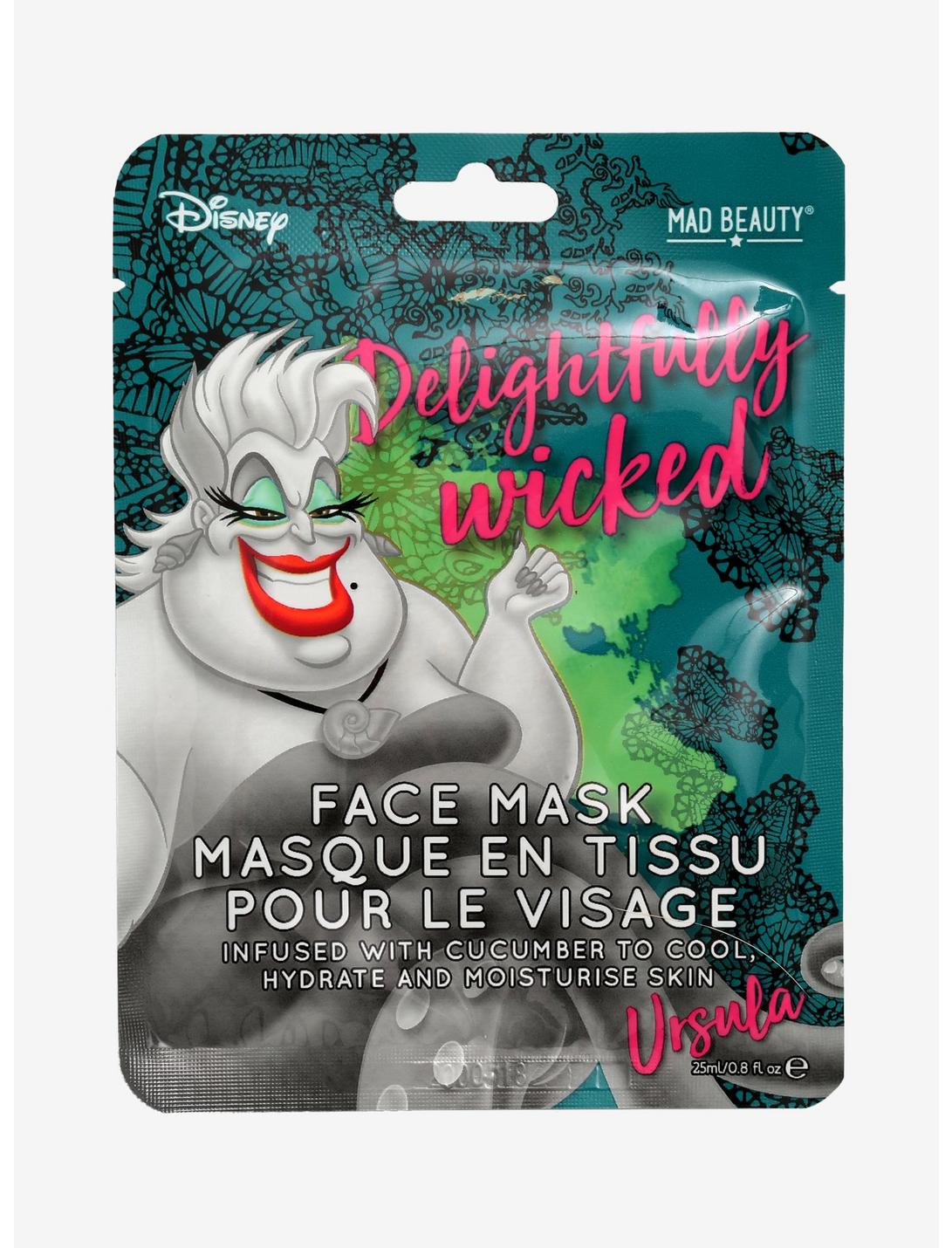 Disney The Little Mermaid Delightfully Wicked Face Mask, , hi-res