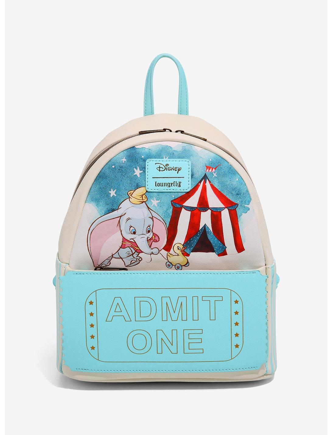 NWT Disney Loungefly Dumbo Letters Mini Backpack