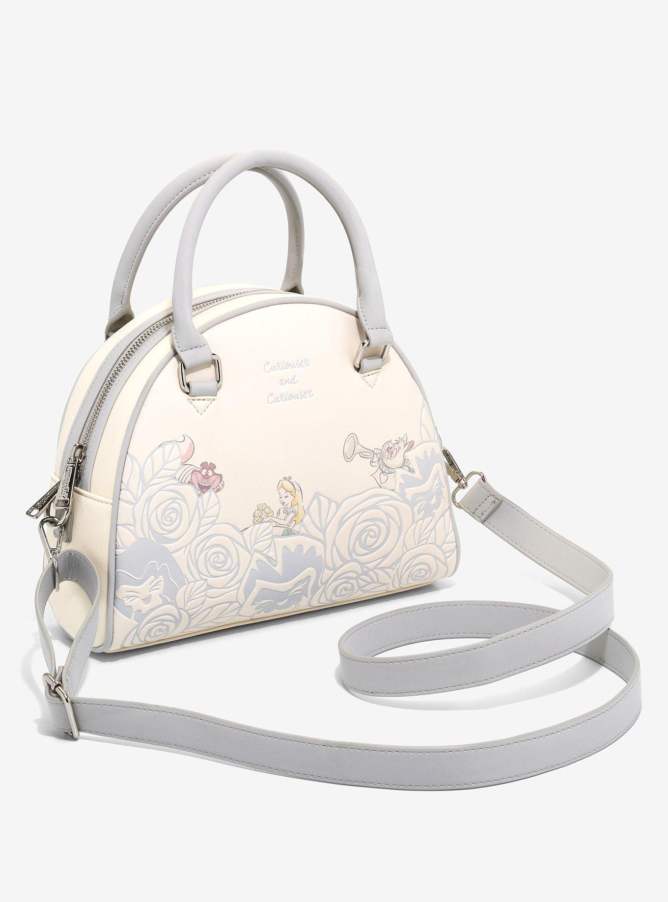 Buy Alice in Wonderland Vintage Lunchbox Crossbody Bag at Loungefly.