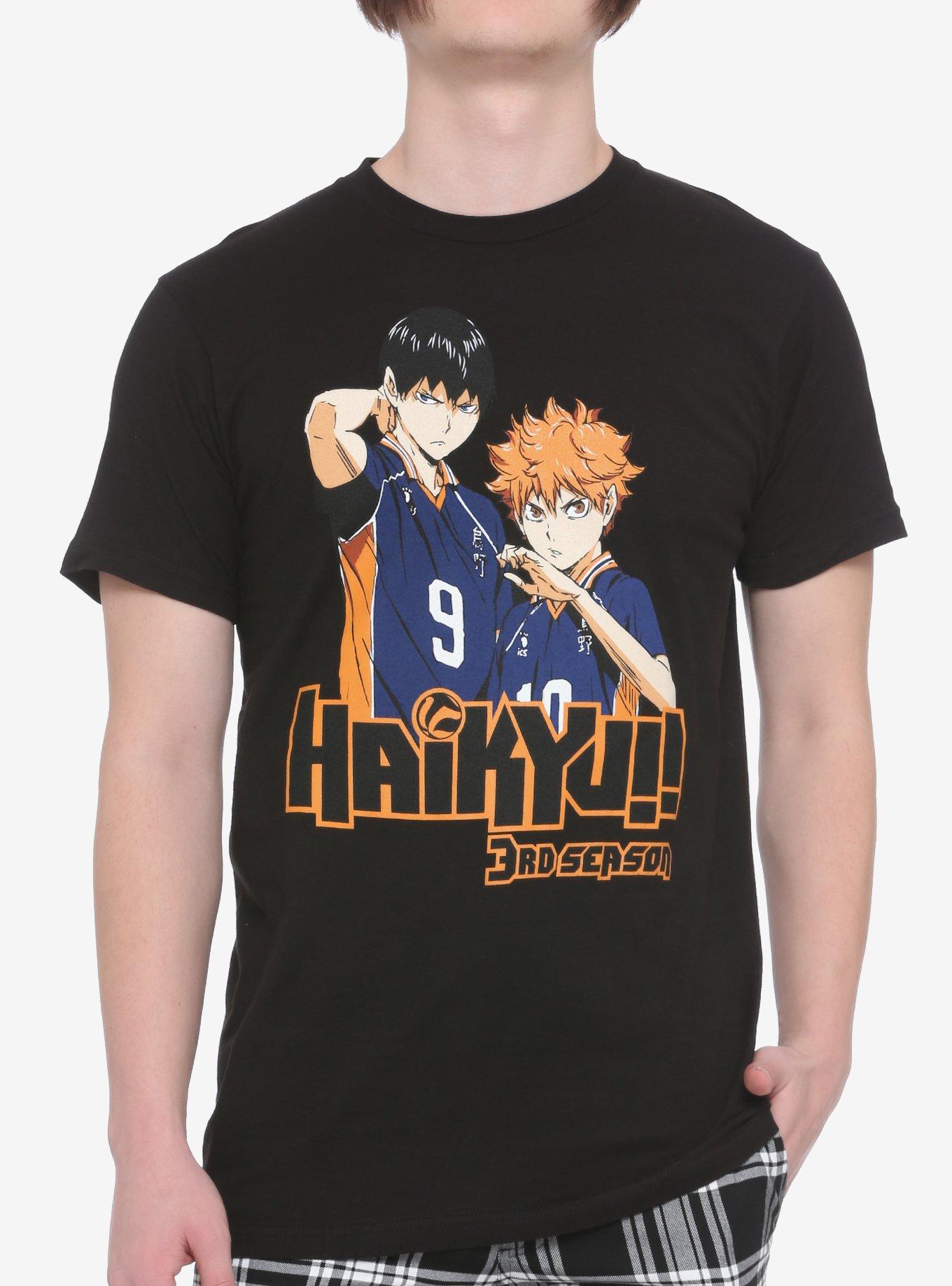 Haikyu!! T-Shirt - BLACK