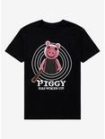 Piggy Woken Up T-Shirt, BLACK, hi-res