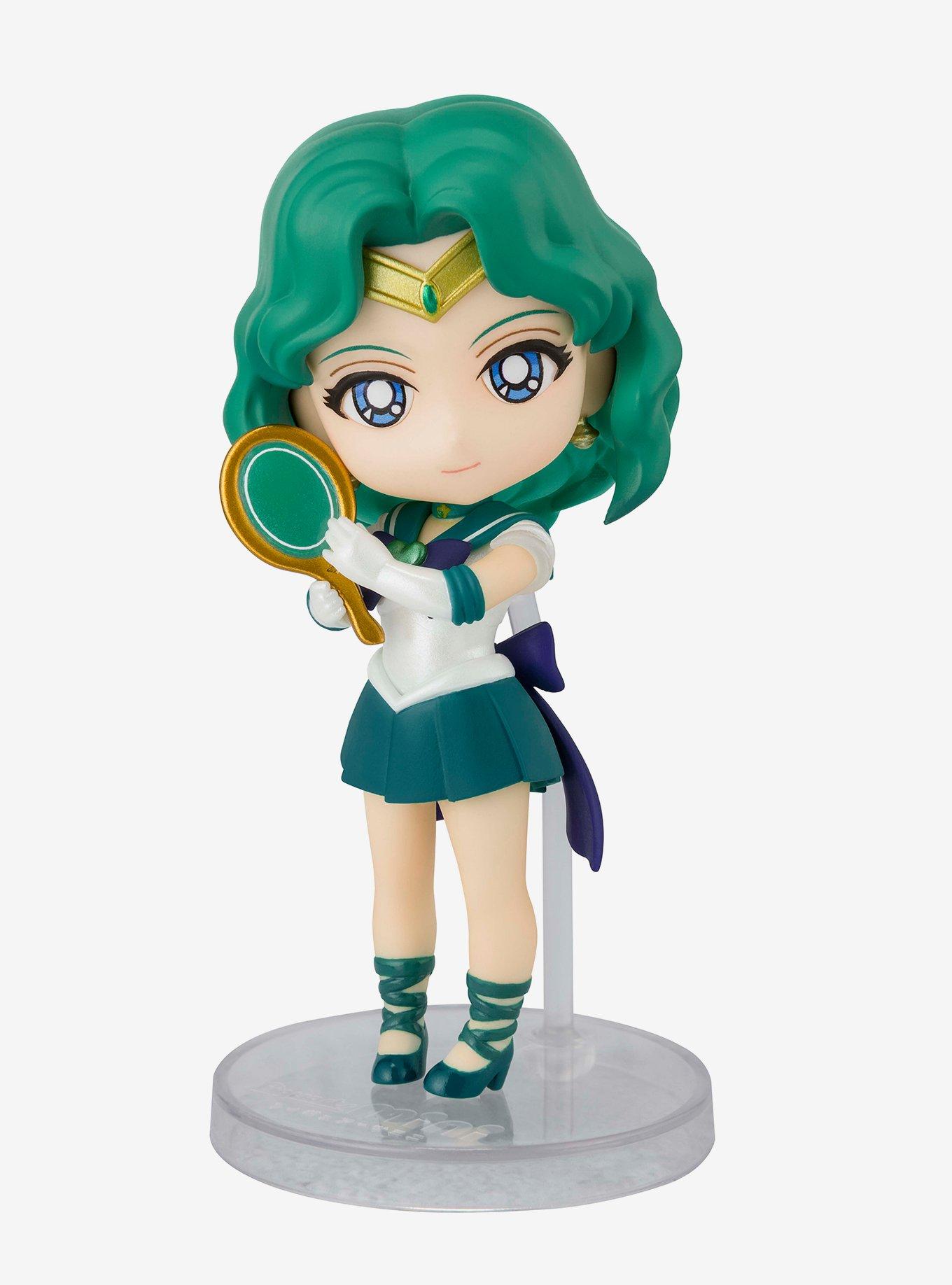 Bandai Spirits Sailor Moon Eternal Figuarts mini Super Sailor Neptune Figure, , hi-res