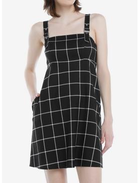 Black & White Buckle Strap Dress, , hi-res