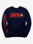 Disney Pixar WALL-E Cleaning the Earth Long Sleeve T-Shirt - BoxLunch Exclusive, WHITE, hi-res