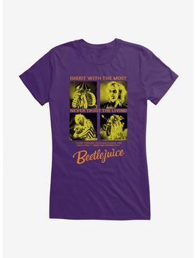 Beetlejuice Ghost With The Most Girls T-Shirt, PURPLE, hi-res