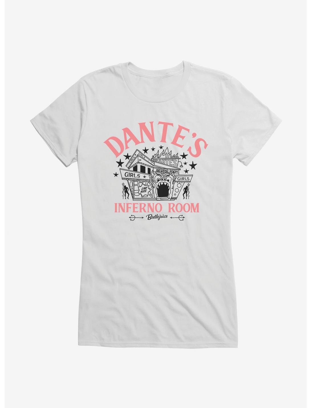 Beetlejuice Inferno Room Girls T-Shirt, WHITE, hi-res