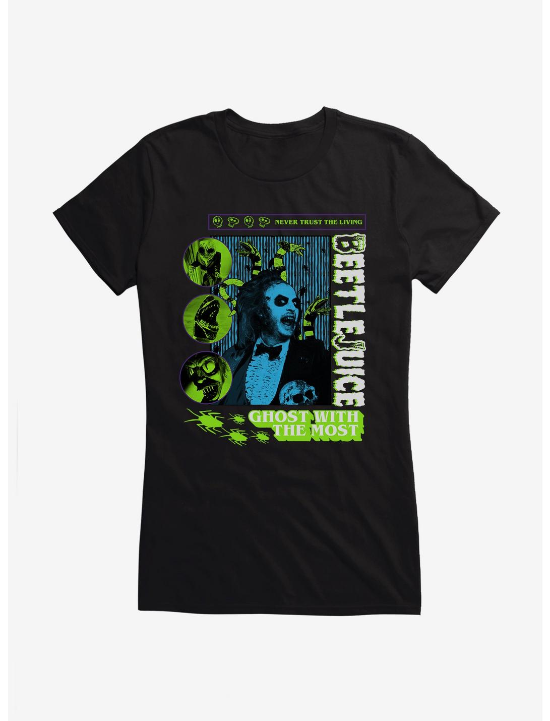 Beetlejuice Monsters Girls T-Shirt, BLACK, hi-res
