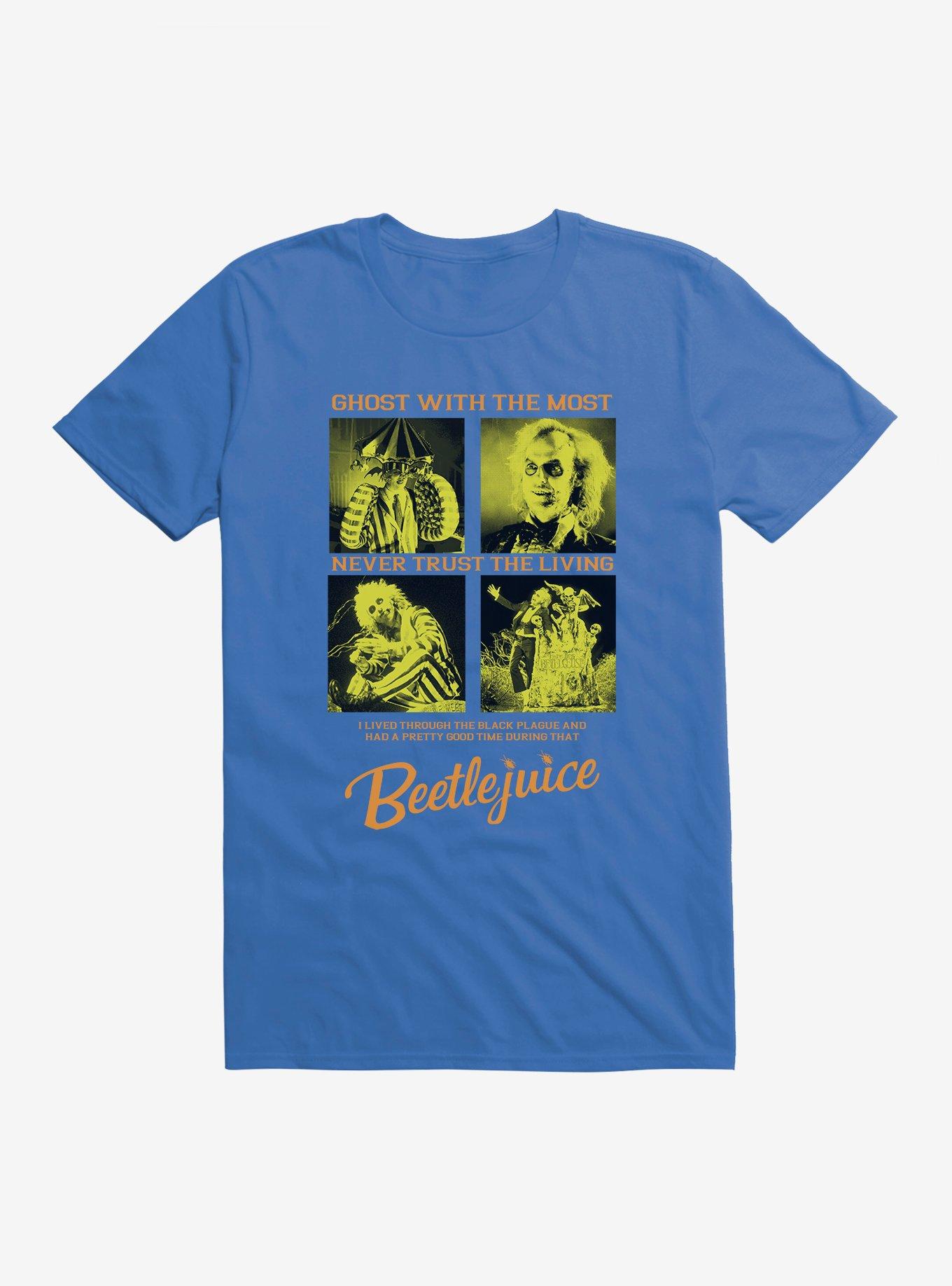 Beetlejuice Ghost With The Most T-Shirt, ROYAL BLUE, hi-res