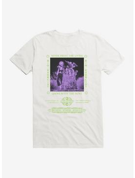 Beetlejuice Never Trust The Living T-Shirt, WHITE, hi-res