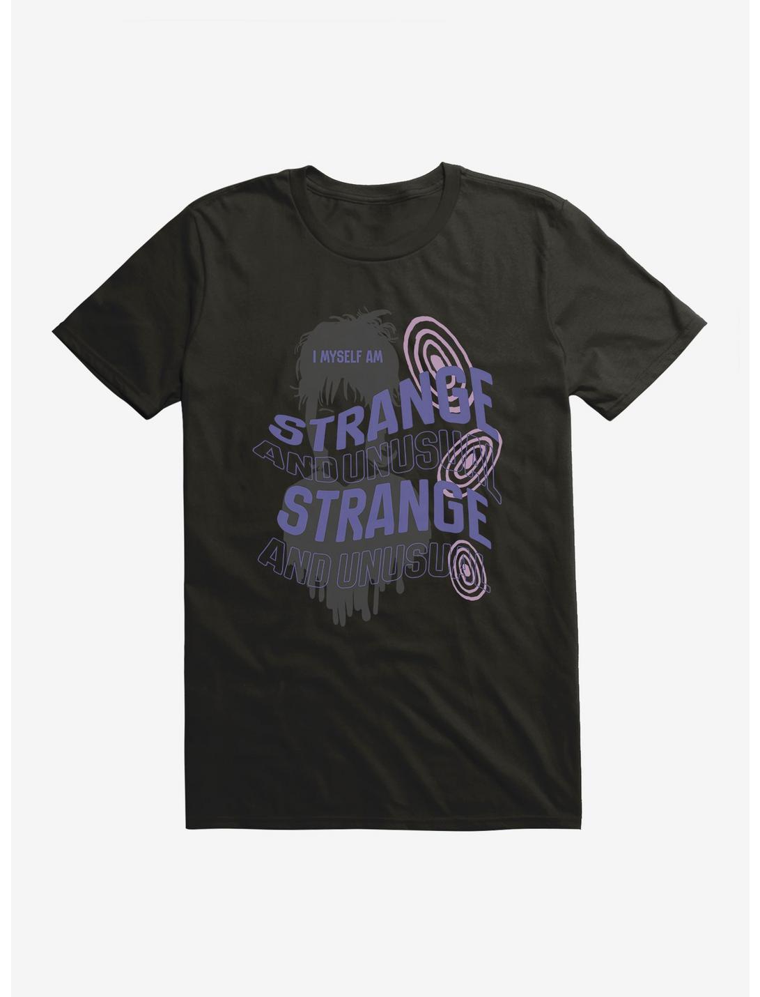 Beetlejuice Strange And Unusual T-Shirt, BLACK, hi-res