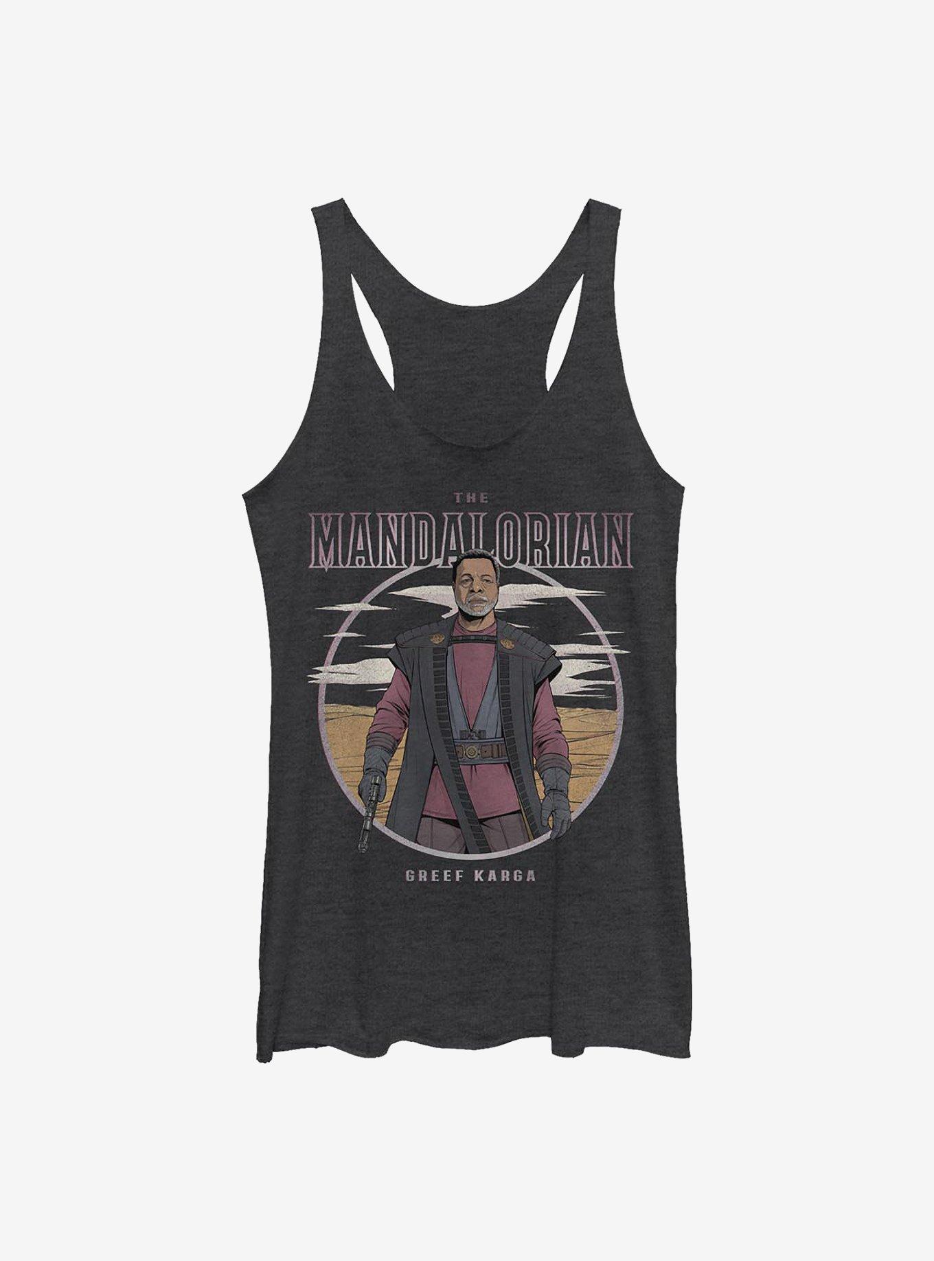 Star Wars The Mandalorian Greef Karga Portrait Girls Tank, , hi-res