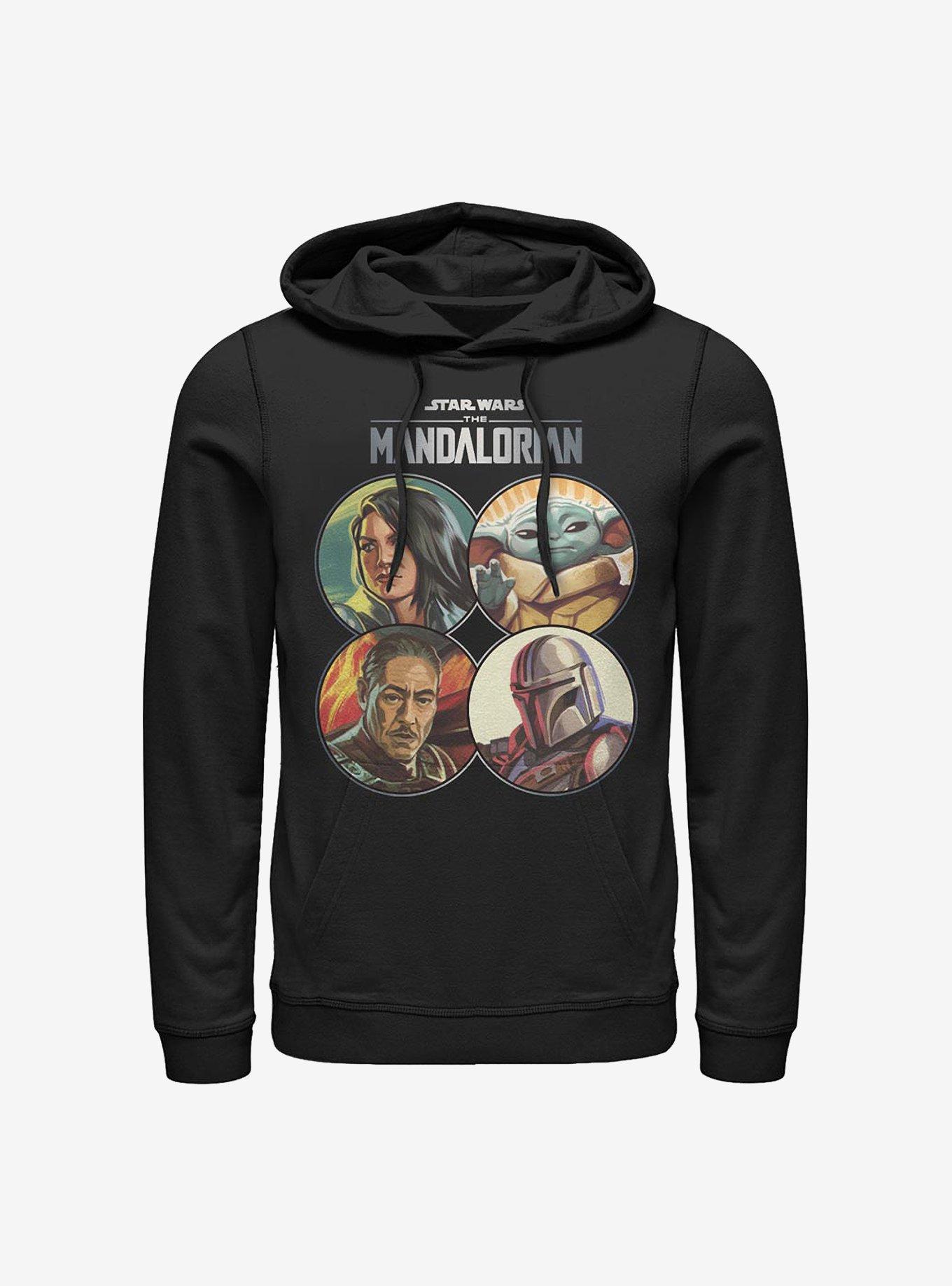 Star Wars The Mandalorian Main Crew Coins Hoodie, , hi-res