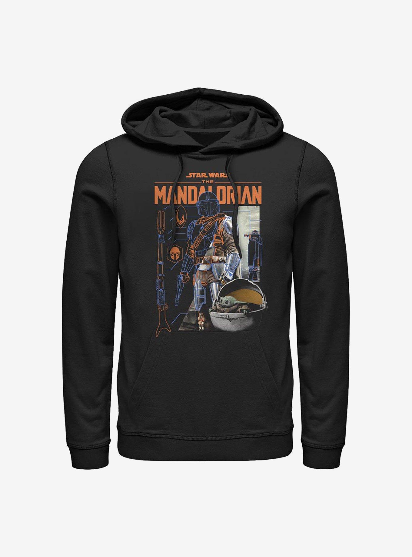 Star Wars The Mandalorian Mando Components Hoodie, , hi-res